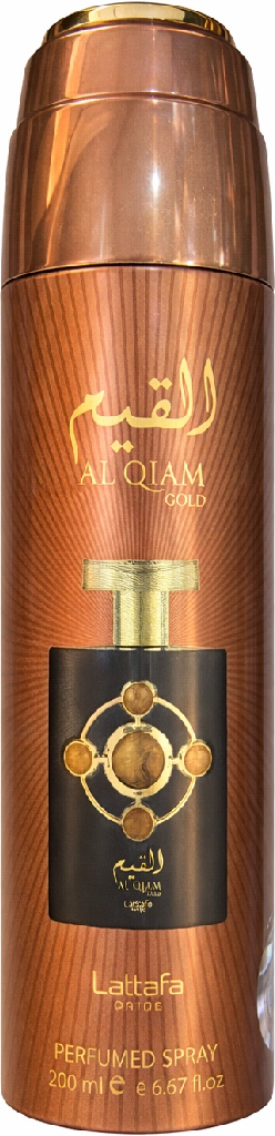 Lattafa Al Qiam Gold  DEODORANT 200ml SPRAY