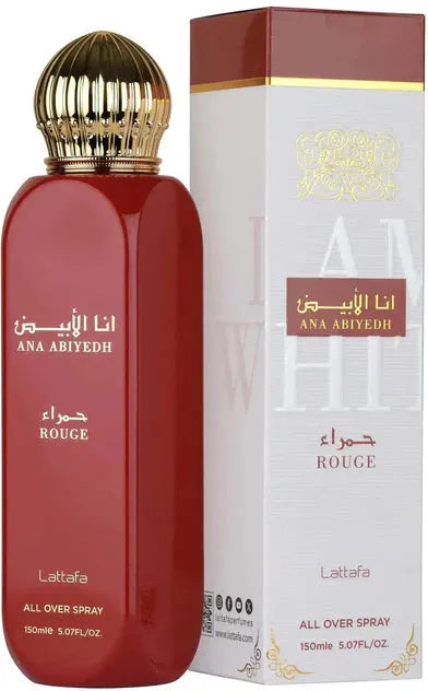 Lattafa ana abiyedh rouge All over spray